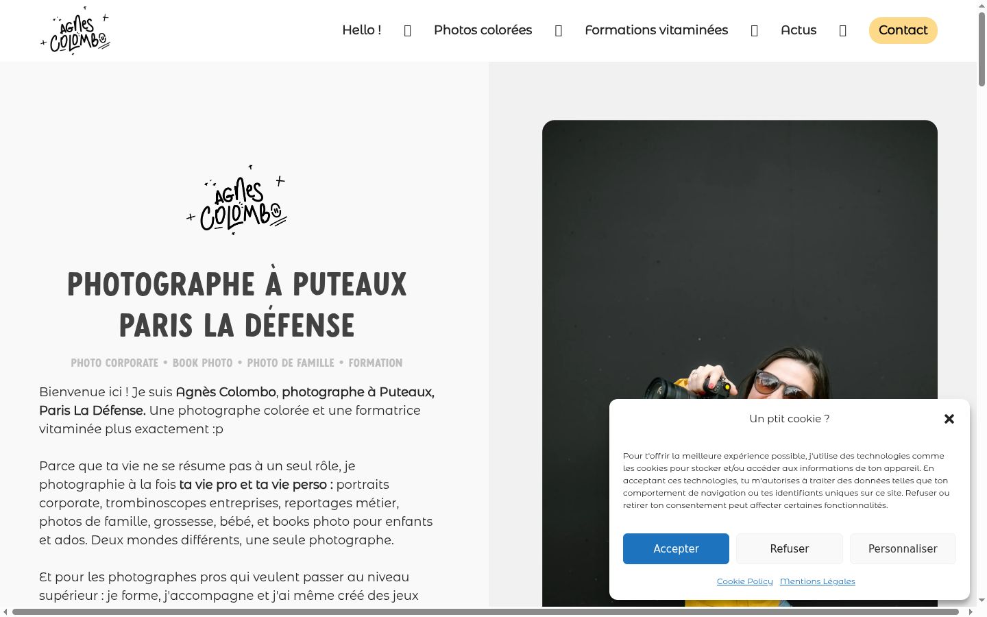 Screenshot tal-banner tal-kunsens muri qabel kwalunkwe interazzjoni