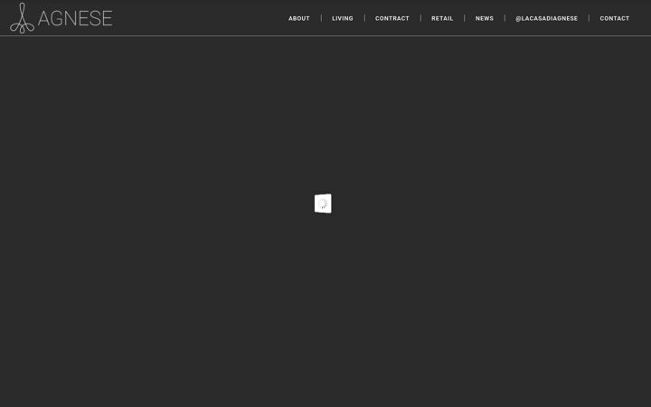 Screenshot von agnesedesign.it