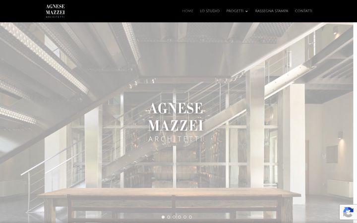 Screenshot of agnesemazzei.it