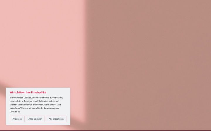 Screenshot of agnesmaier.at