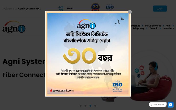 Ekrano kopija agni.com