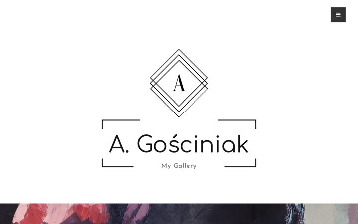Screenshot of agnieszkagosciniak.pl