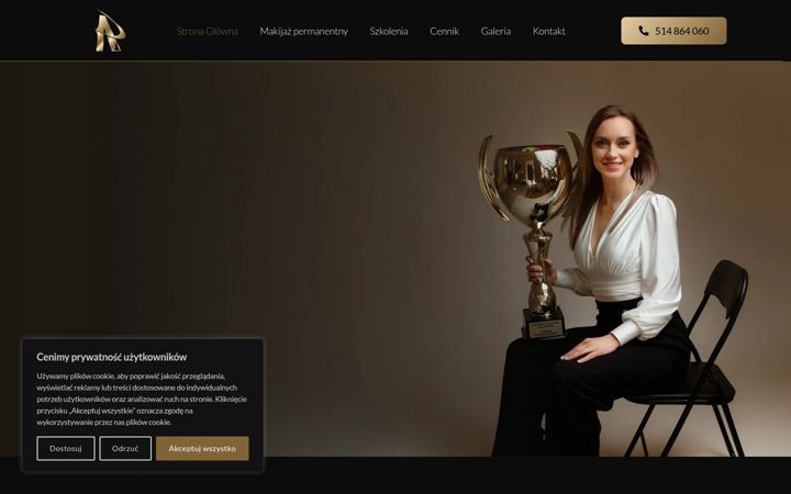 Screenshot of agnieszkaulanowska.pl