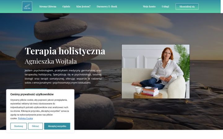 Screenshot of agnieszkawojtala.pl
