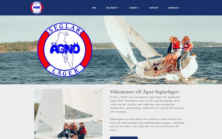 Screenshot of agno.se
