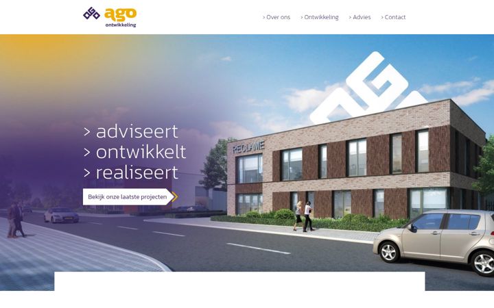 Screenshot of ago-ontwikkeling.nl