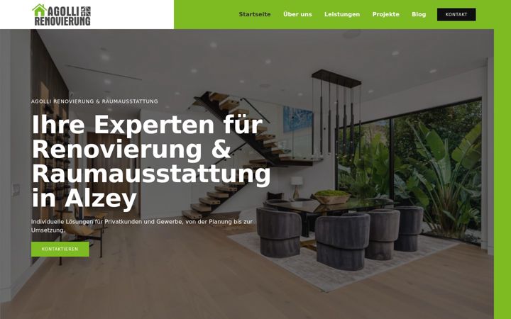 Screenshot von agolli-renovierung.de