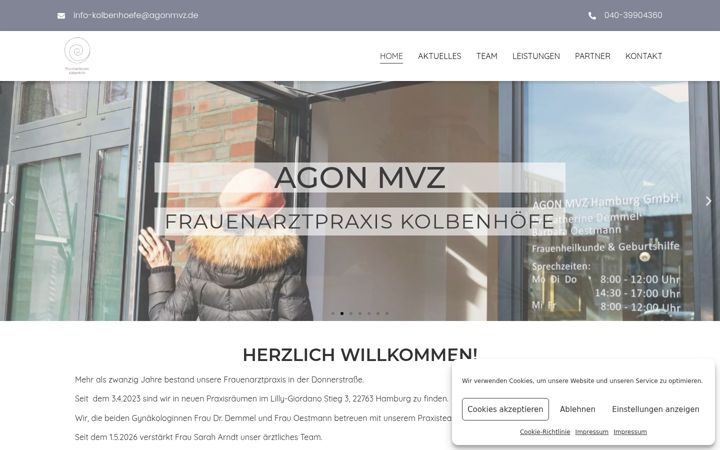 Skjámynd af agonmvz.de