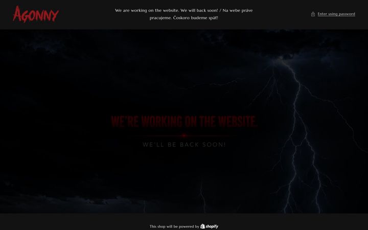 Screenshot of agonny.store