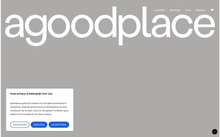 Skjermbilde av agoodplace.nl