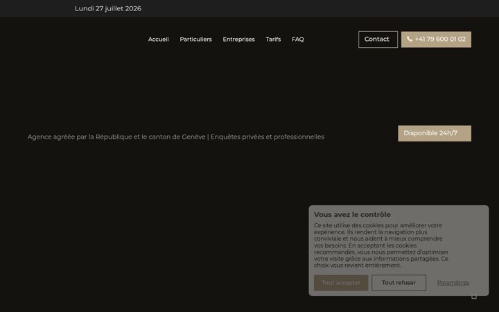 Screenshot of agop.ch