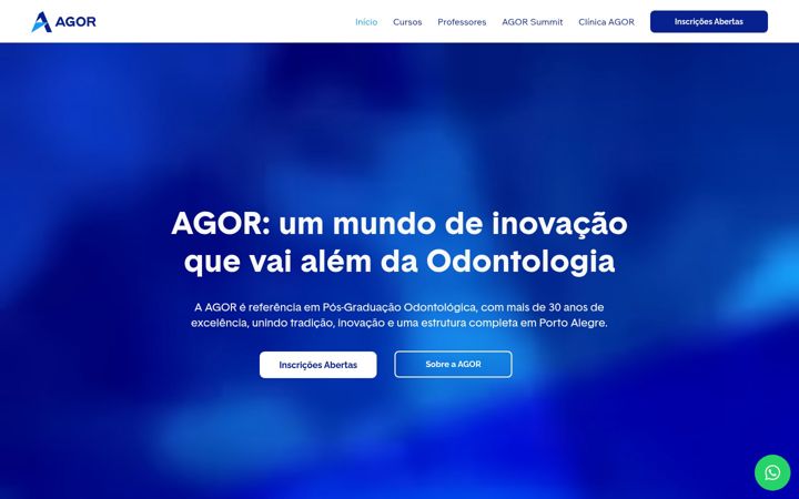 Screenshot von agor.com.br