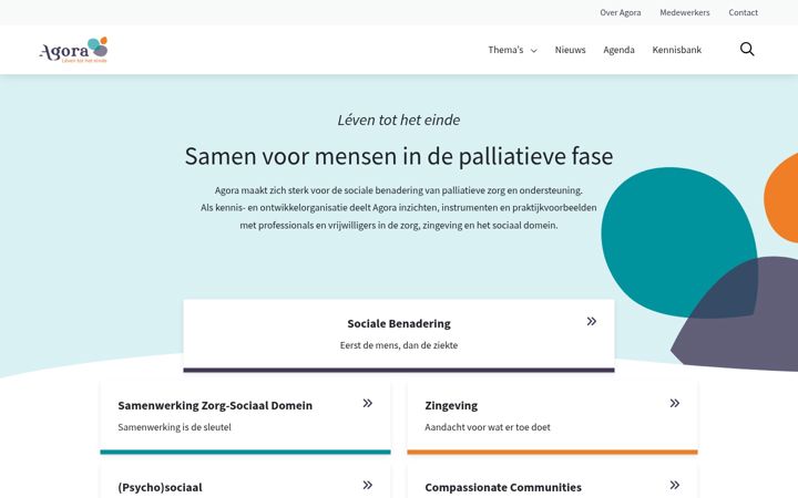 Screenshot of agora.nl