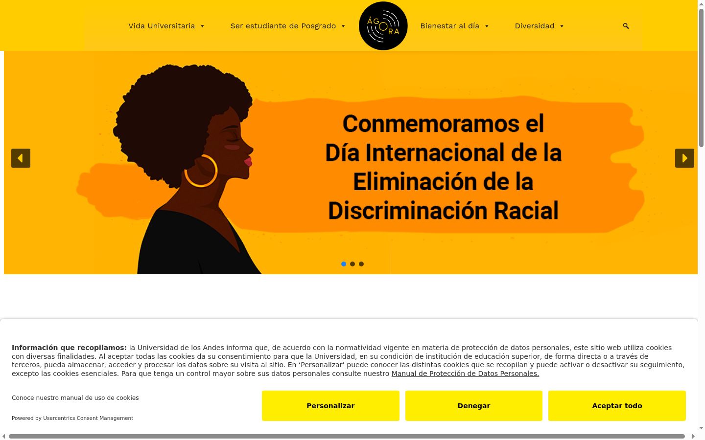 Screenshot van de toestemmingsbanner zoals getoond vóór enige interactie