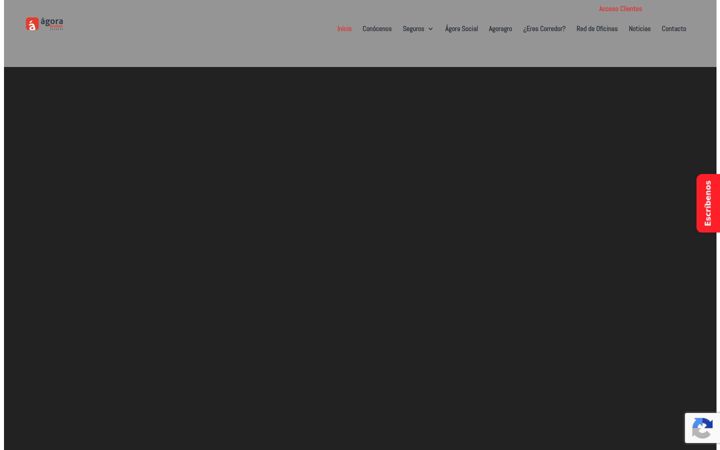 Screenshot von agorabroker.com