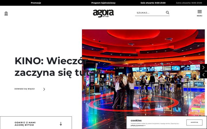 Screenshot von agorabytom.pl