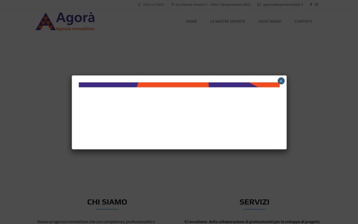Screenshot of agoraimmobili.it