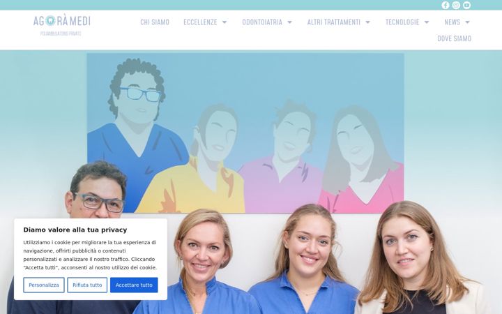 Screenshot of agoramedi.com