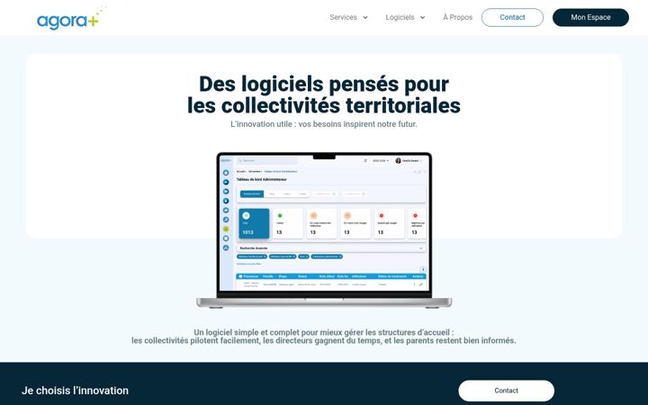 Zrzut ekranu agoraplus.fr