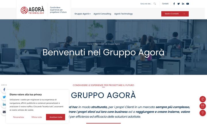 Screenshot of agoratechnology.it