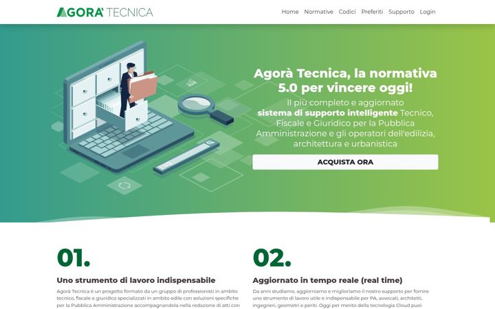 Screenshot of agoratecnica.it