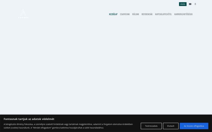 Screenshot of agorex.hu