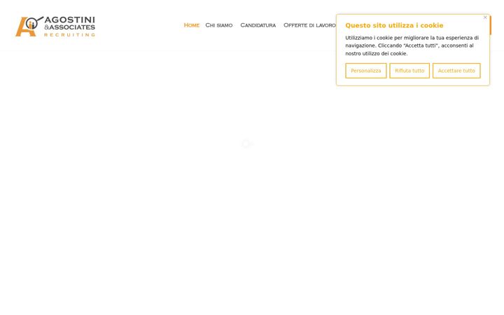 Screenshot stránky agostinirecruiting.com