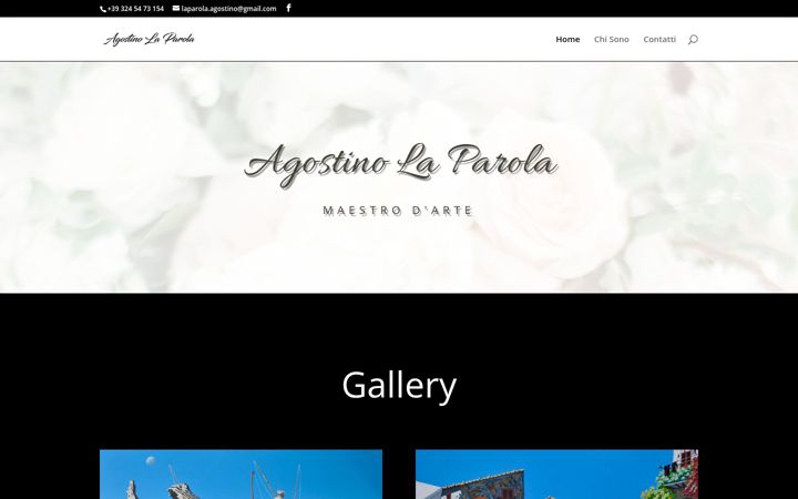 Screenshot of agostinolaparola.it