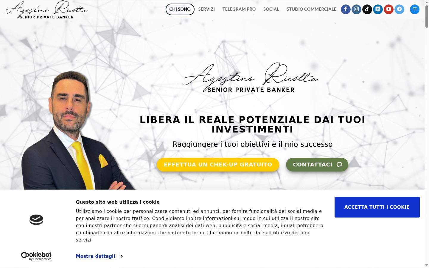 Snímka obrazovky banera súhlasu zobrazeného pred akoukoľvek interakciou
