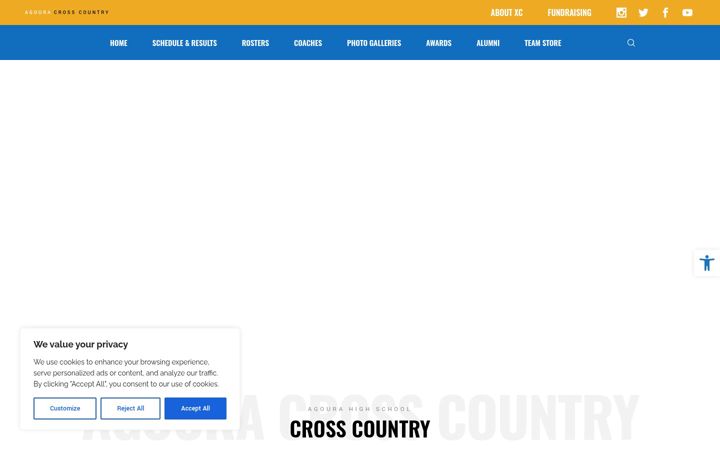Screenshot of agouraxc.com