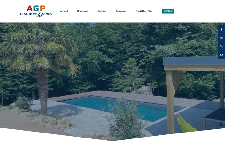 Screenshot of agp.bzh