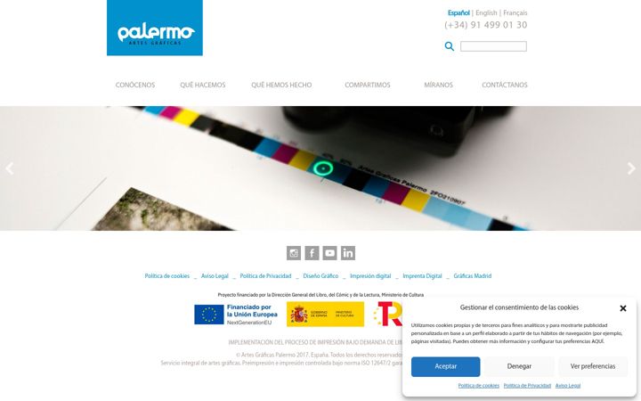 Screenshot of agpalermo.es