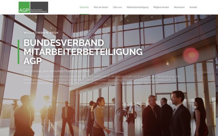 Screenshot of agpev.de