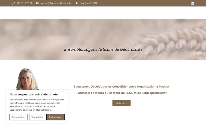 Screenshot of agphilanthropie.fr