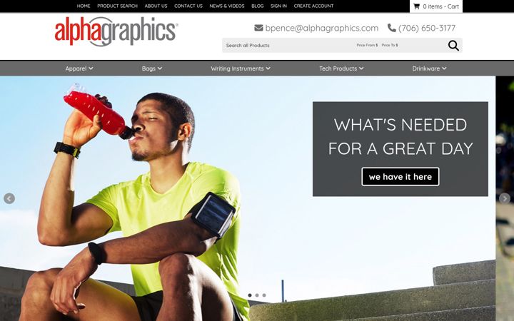 Capture d'écran de agpromoitems.com