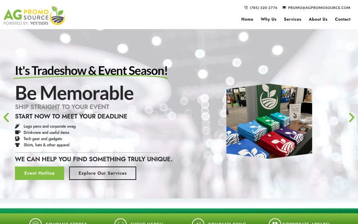 Screenshot of agpromosource.com