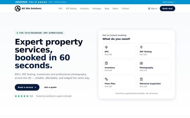 Screenshot of agprop.co.uk