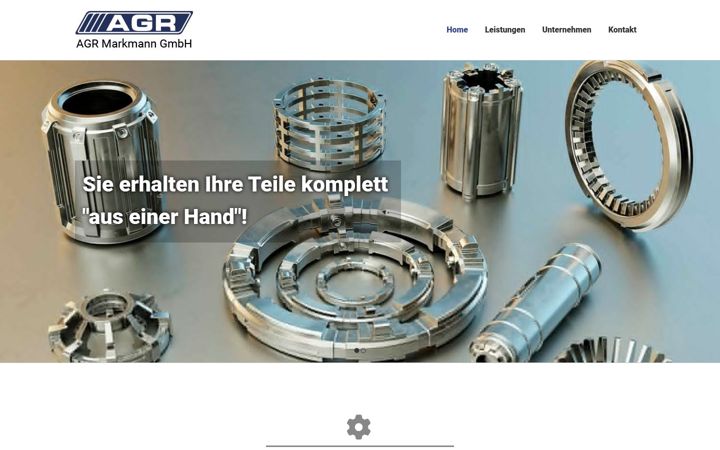 Screenshot of agr-gmbh.com