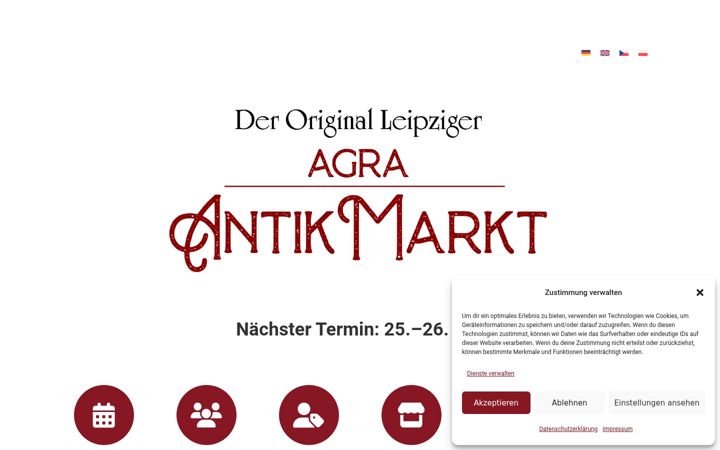 Screenshot di agra-antikmarkt.de