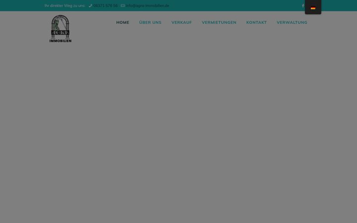 Screenshot di agra-immobilien.de