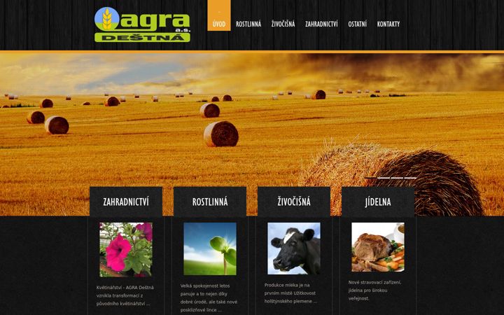 Screenshot of agradestna.cz