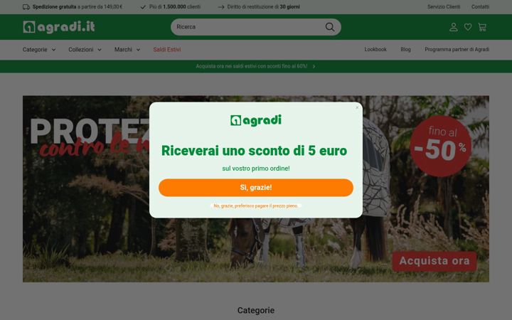 Screenshot of agradi.it