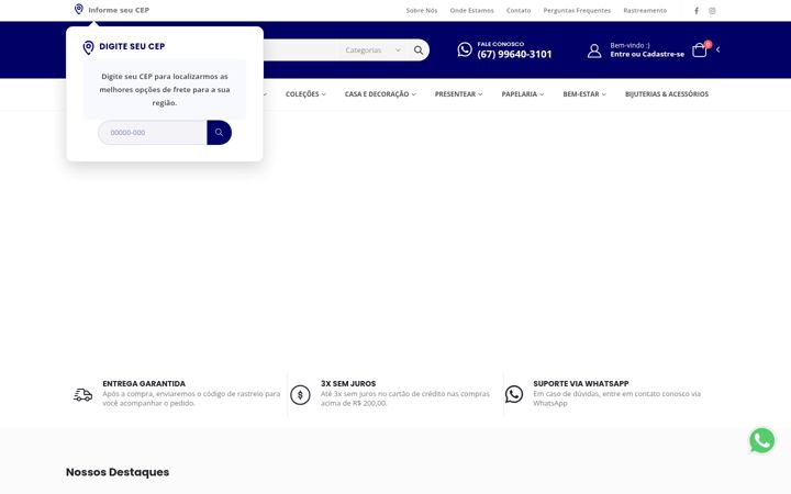 Screenshot of agradospresentes.com.br