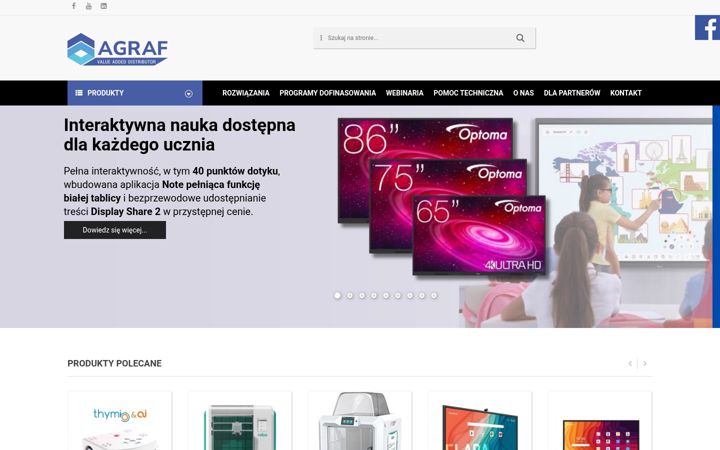 Screenshot of agraf-it.pl