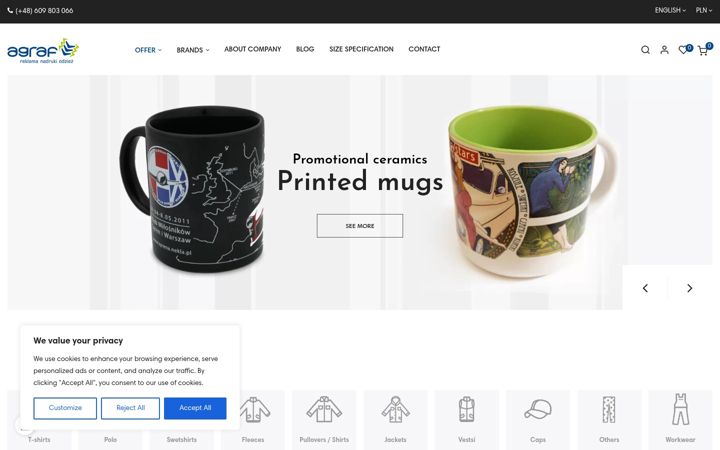 Screenshot of agraf.net.pl
