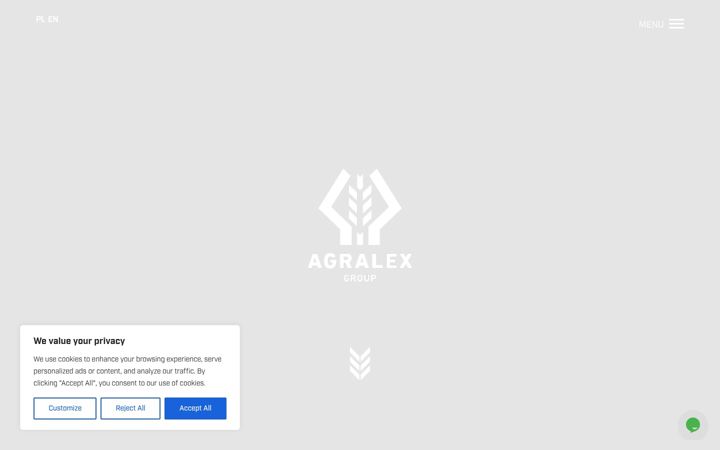 Screenshot of agralex.pl