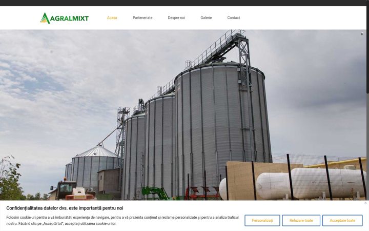 Screenshot of agralmixt.ro