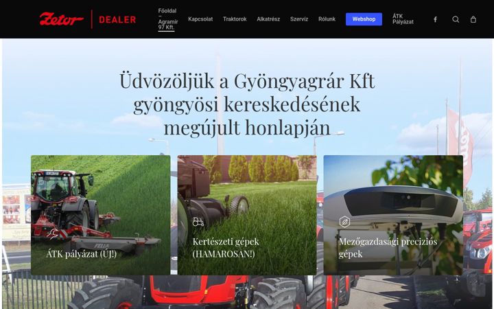 Screenshot of agramir97.hu