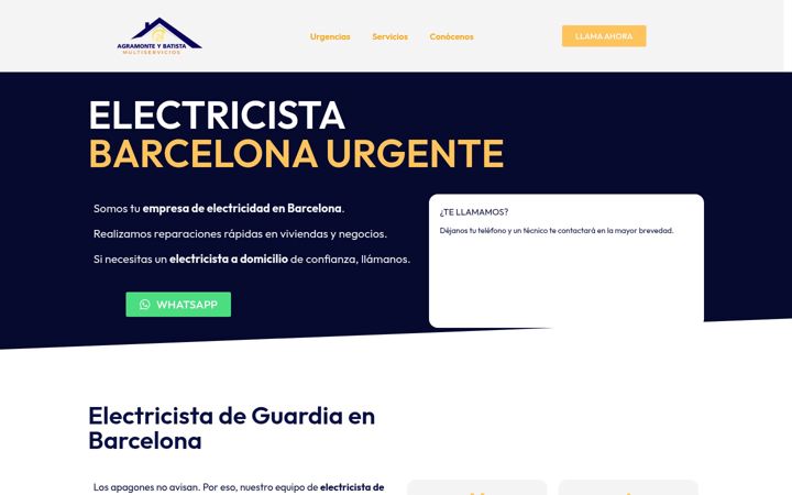 Screenshot of agramonteybatista.com