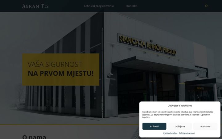Screenshot του agramtis.hr